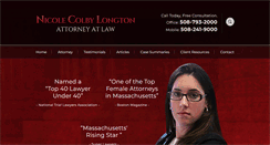 Desktop Screenshot of longtonlaw.com